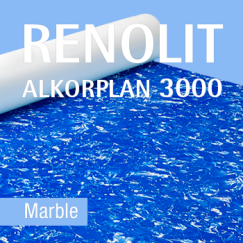 Dekoratyvinė PVC baseino danga Alkorplan 3000 | Marble