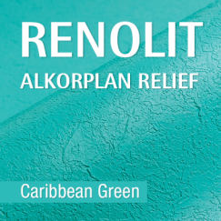 Baseino PVC danga Alkorplan RELIEF | Caribbean Green