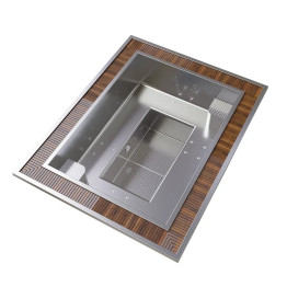 Nerūdijančio plieno SPA baseinas Aquavia Innovibe 6