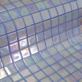 Fosfo Blue Iridescent mozaikos plytelės baseinui