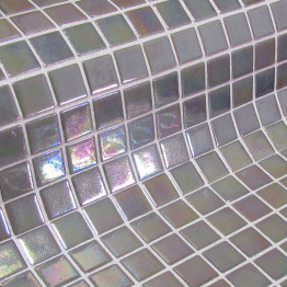 Fosfo Grey Iridescent mozaikos plytelės baseinui