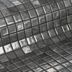 Zircon mozaikos plytelės baseinui | 25 x 25 mm - 312 × 495 mm
