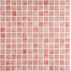 2564-B mozaikos plytelės baseinui | 25 x 25 mm - 312 × 495 mm