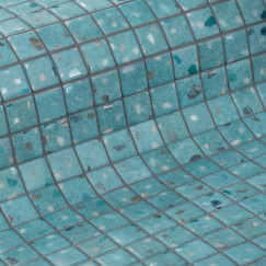 Terrazzo Teal mozaikos plytelės baseinui