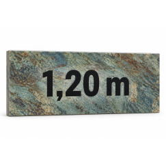 ROSA GRES Coral Blue 316 NU – baseino gylio žymėjimo plytelės (6 vnt.)