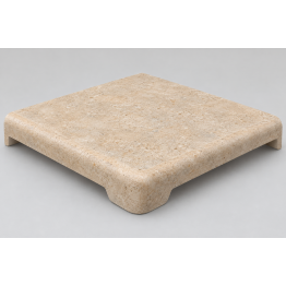 Coral Sand 665 Prestige išorinio kampo baseino borto plytelė (1 vnt.)