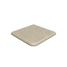 Coral Sand DS1 išorinio kampo baseino borto plytelės (3 vnt.)