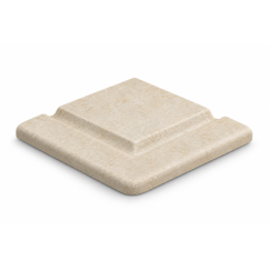 ROSA GRES Cuore Beige E65 – „Prestige“ baseino borto detalės (3 vnt.)