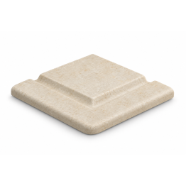 ROSA GRES Cuore Beige E65 – „Prestige“ baseino borto detalės (3 vnt.)