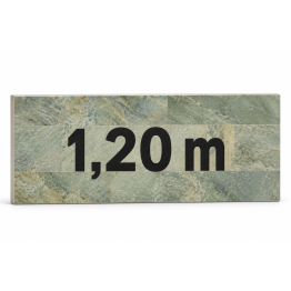 ROSA GRES Cuore Verde 316 NU – baseino gylio žymėjimo plytelės (6 vnt.)