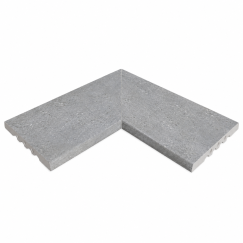 Iconic Grey 245 EC Compact kampinė baseino grotelių detalė (1 vnt.)