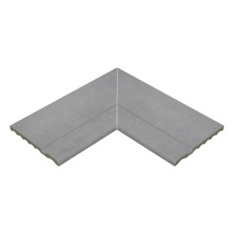 Iconic Grey 664 Prestige vidinio kampo baseino borto plytelė (1 vnt.)