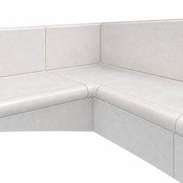 Iconic White 117 kampo užbaigimo baseino apdailos detalė (30 vnt.)