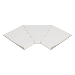 Iconic White SI3 vidinio kampo baseino borto plytelės (1 vnt.)