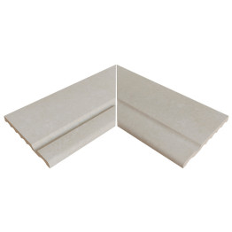 Mistery White 664 Prestige vidinio kampo baseino borto plytelė (1 vnt.)