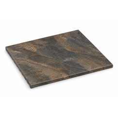 ROSA GRES Pietro Dark BR6 – „Minimal“ baseino borto plytelės (3 vnt.)