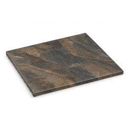 ROSA GRES Pietro Dark BR6 – „Minimal“ baseino borto plytelės (3 vnt.)