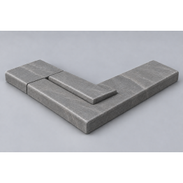 Pietro Grey EEP Ergo Plus išorinio kampo baseino borto detalė (1 vnt.)