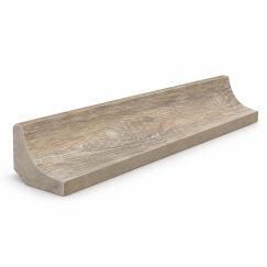 ROSA GRES Stela Grey 147 pusapvalė baseino apdailos detalė (14 vnt.)