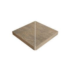 Stela Grey DL2 išorinio kampo baseino borto plytelės (3 vnt.)