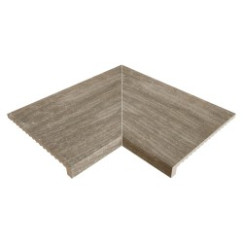 Stela Grey E62 kampinės baseino borto plytelės (2 vnt.)