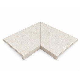 Coral Sand E62 kampinės baseino borto plytelės (2 vnt.)