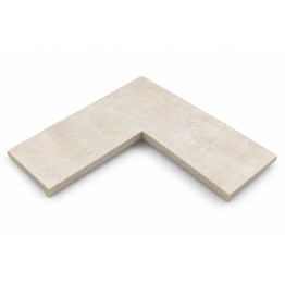 Cuore Beige E98 kampinės baseino borto plytelės (1 vnt.)
