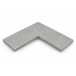 Iconic Grey E98 kampinės baseino borto plytelės (1 vnt.)