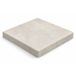 Mistery White DL1 išorinio kampo baseino borto plytelės (3 vnt.)