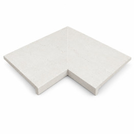 Sophy White E62 kampinės baseino borto plytelės (2 vnt.)