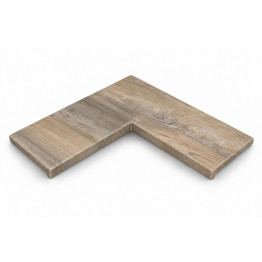Stela Grey E98 kampinės baseino borto plytelės (1 vnt.)