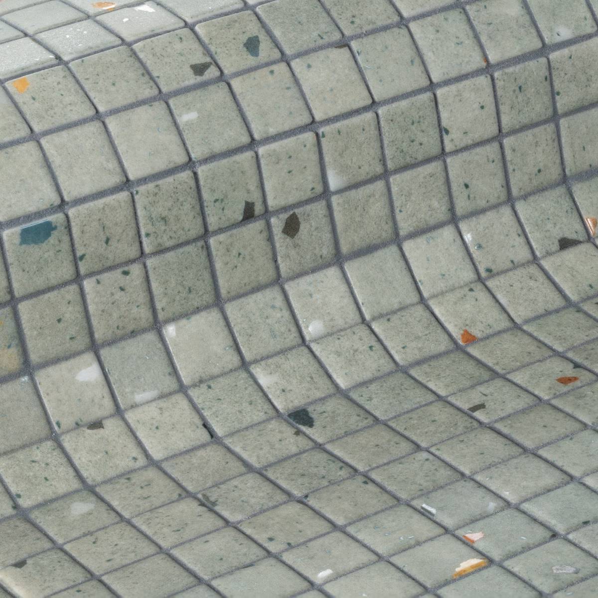 Terrazzo Balinese mozaikos plytelės baseinui – paviršiaus pavyzdys